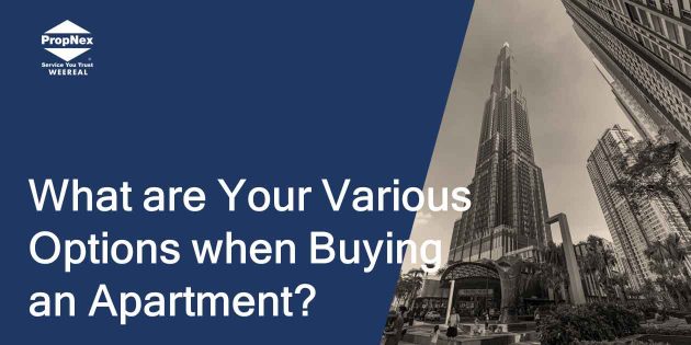 What are Your Various Options when Buying an Apartment?